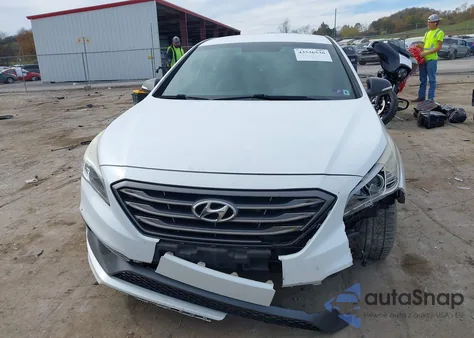 2017 Hyundai Sonata Sport 2.0T from USA, damaged, VIN 5NPE34AB5HH508628